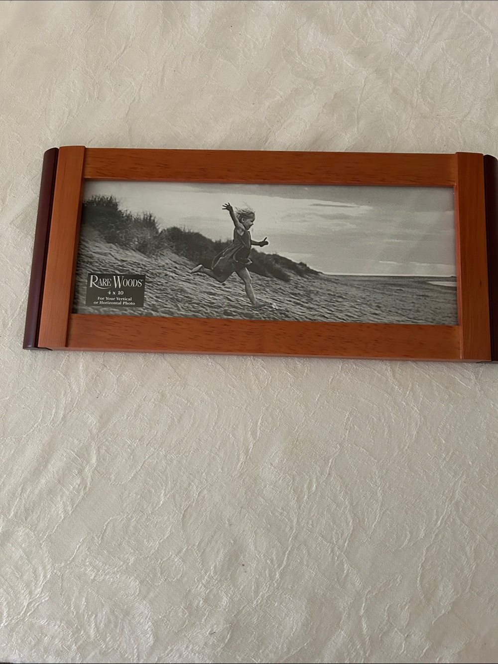 Cherry Wood Horizontal Picture Frame - Browns